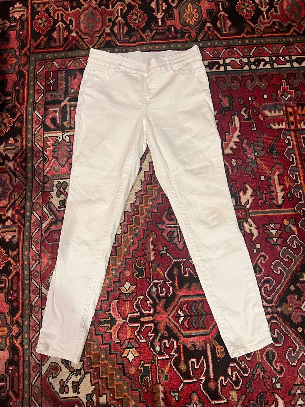 JAG High Rise Skinny White Women's Jeans, Size 8 or 29